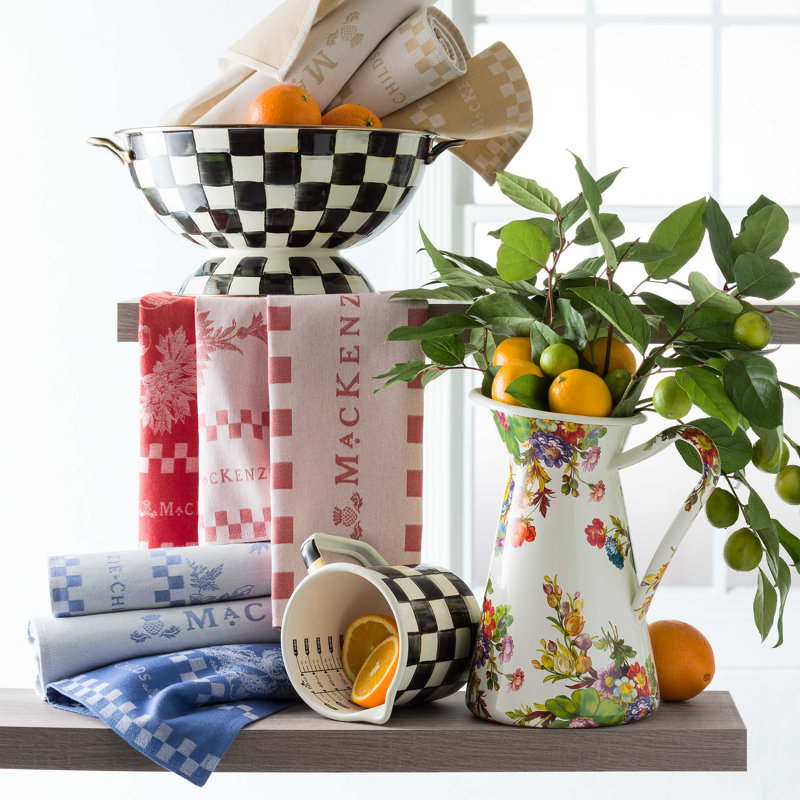 MacKenzie-Childs Courtly Check® Measuring Cup & Reviews | Birch Lane